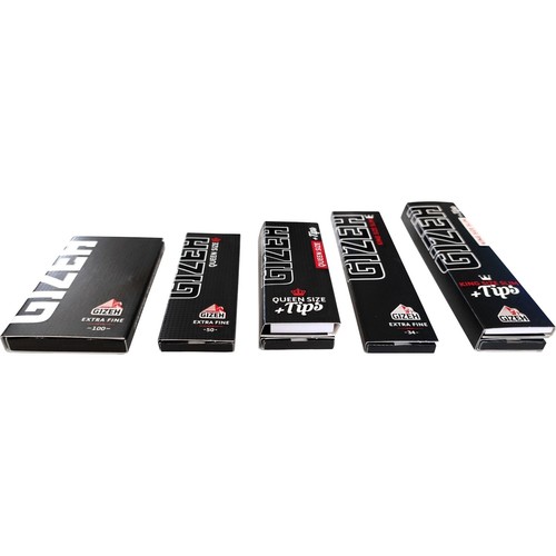 Gizeh black extra fine - black,