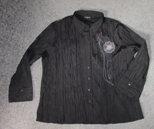 Bluse schwarz 54 4xl - 52,