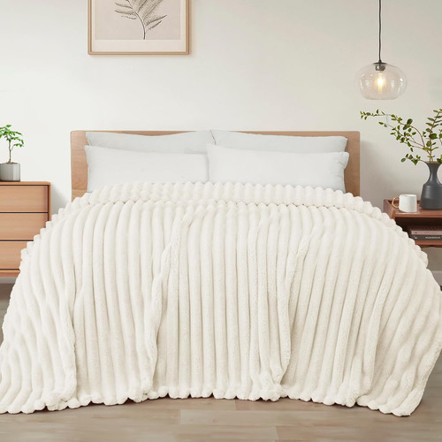 Weiche gestreifte queen size - weiche,