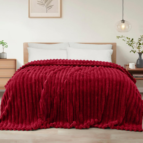 Weiche gestreifte queen size - weiche,