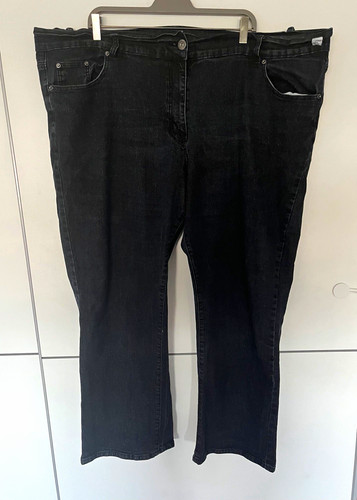 Queensize damen jeans schwarz - queensize,