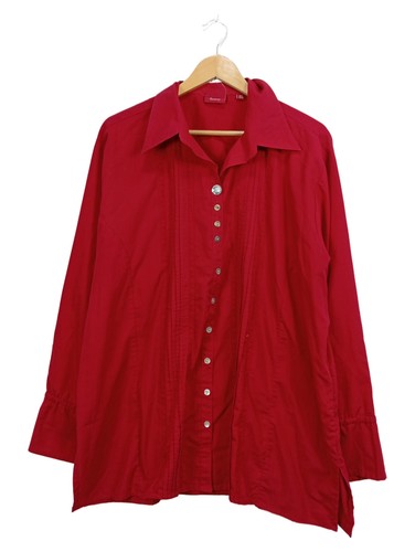 Queensize bluse damen rot - bluse, gr