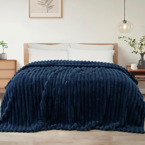 Weiche gestreifte queen size - queen,