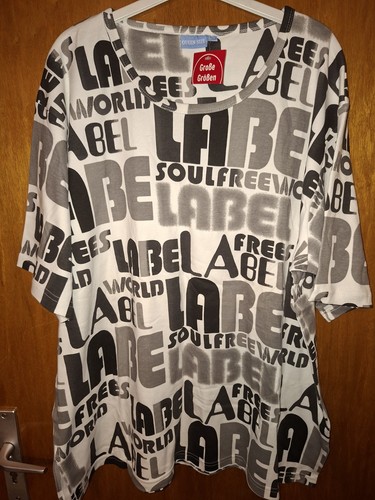 Queen size shirt 54 - t-shirt, gr.54/56